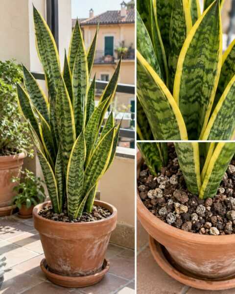 Sansevieria: prima di bagnarla, fai questo controllo nel vaso