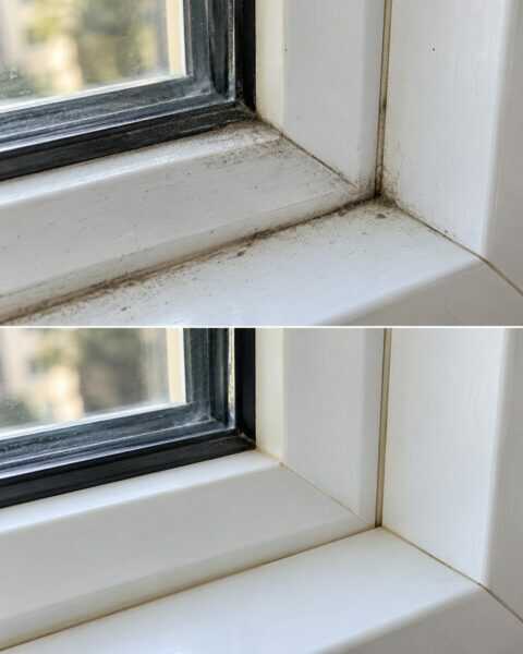 Infissi in PVC grigi di polvere? Non partire dallo sgrassatore