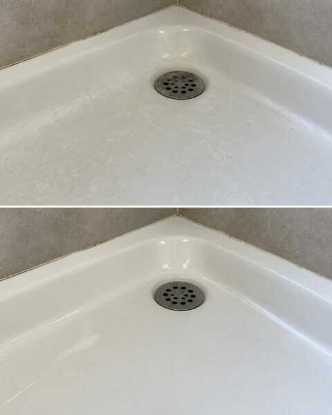 Patina di sapone sul piatto doccia? Prima controlla di cosa è fatto